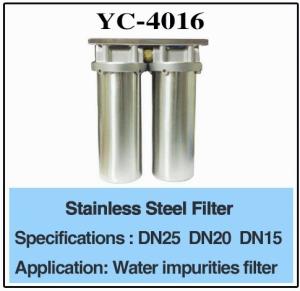 Wholesale 3/4&quot; DN25 DN20 Stainless Steel Water Filter from china suppliers
