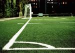 Green Artificial Sports Turf , Synthetic Lawn Turf Good Air - Permeability