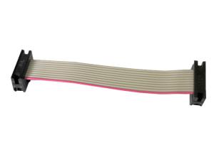 Wholesale 2.0mm IDC Shielded Flat Ribbon Cable 10 Pin Variable Length Gray Color from china suppliers