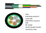 Armored Composite Power / Outdoor Fiber Optic Cable GDTS for CCTV Cabling