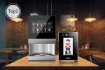 DIY Menu Freshly Brewed Coffee Vending Machine Anti Pollution