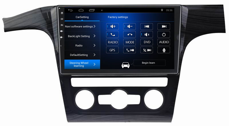 Ouchuangbo car video gps navi stereo for Volkswagen Passat with Bluetooth USB SWC wifi 4 Core CPU android 8.1 system