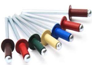 Wholesale 4.8mm Alloy Aluminum 5056 Blue Black Red Yellow Color Anodized Blind Rivets Pop Rivet from china suppliers