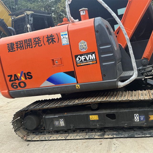 Hitachi ZX60 excavator with excellent power durability and high efficiency Japanese Hitachi ZX60 6ton small excavator