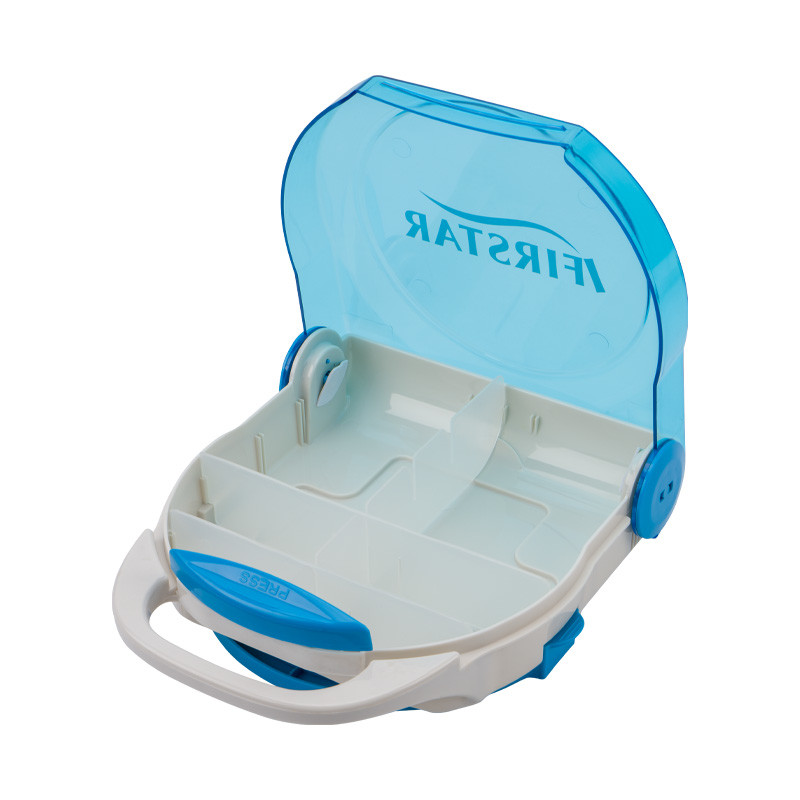 Waterproof Empty First Aid Kit Box Custom Printed PP Plastic Medical Emergency Box