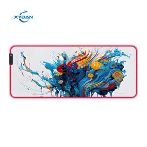 Wholesale Fabric Gaming Printing Heat Thermal Transfer RGB Gaming Mouse Pad for Promotion Gifts from china suppliers