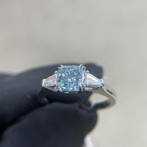 Wholesale 1.13ct Cushion Cut Lab Grown Engagement Rings IGI from china suppliers