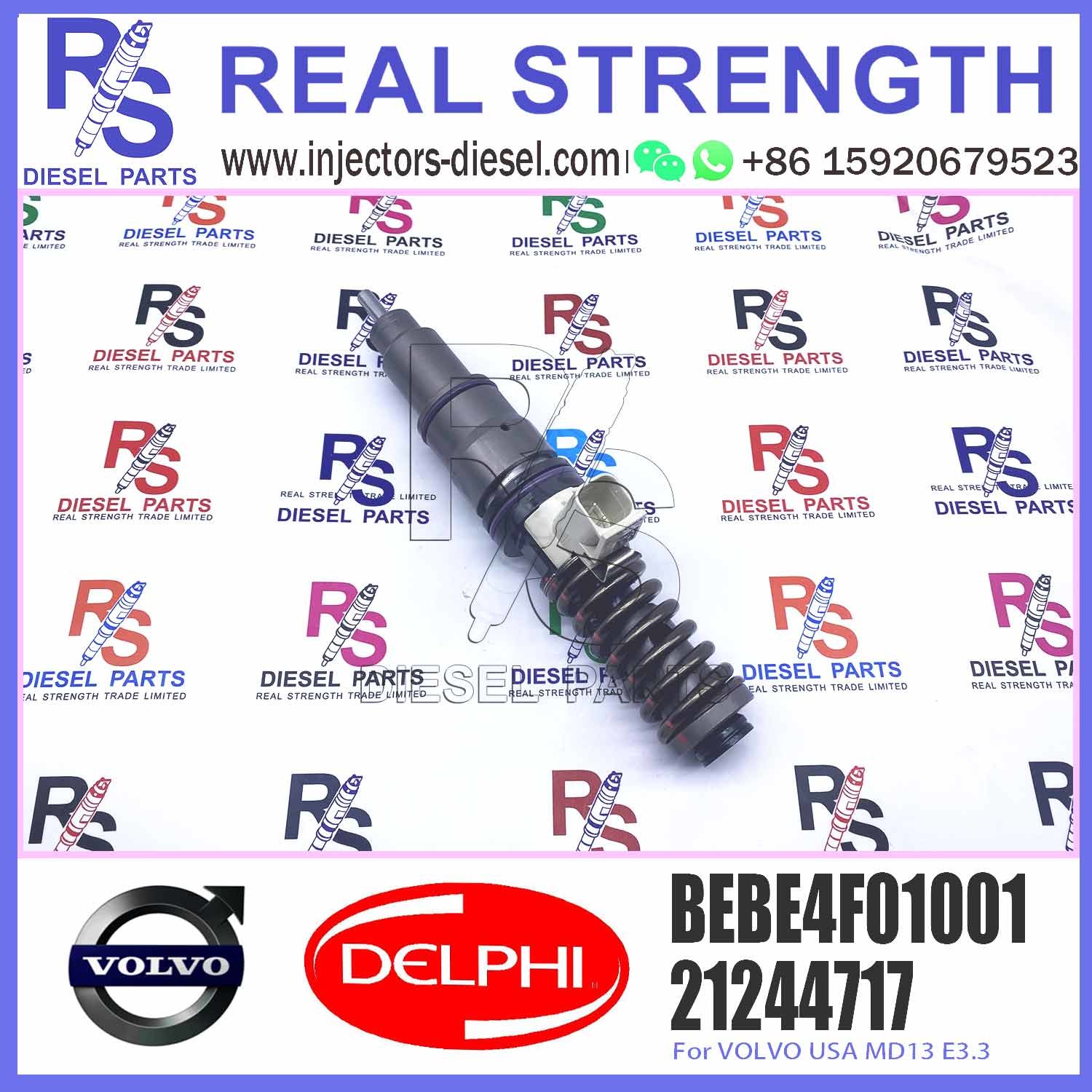 common rail injector 21244717 BEBE4F01001 for V-O-L-V D13 engine diesel injector nozzle 21244717 BEBE4F01001 85003109