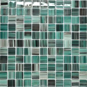 Wholesale Blusih green mosaic tile kitchen backsplash from china suppliers