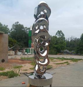 Wholesale Stainless Steel Contemporary Garden Statues , Lawn And Garden Ornaments Statues from china suppliers