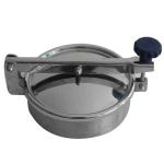 Normal Pressure Stainless Steel Manhole Cover , Tank Round Manhole Cover