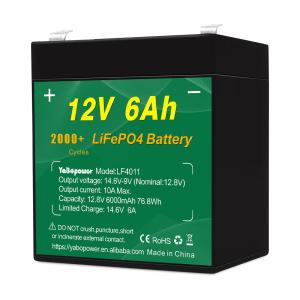 Wholesale 12v lifepo4 car battery Low Temperature Cycle 12.8v 10ah 5ah 6ah from china suppliers