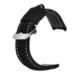 22mm 2 Piece Leather Buckle Strap OEM ODM Available