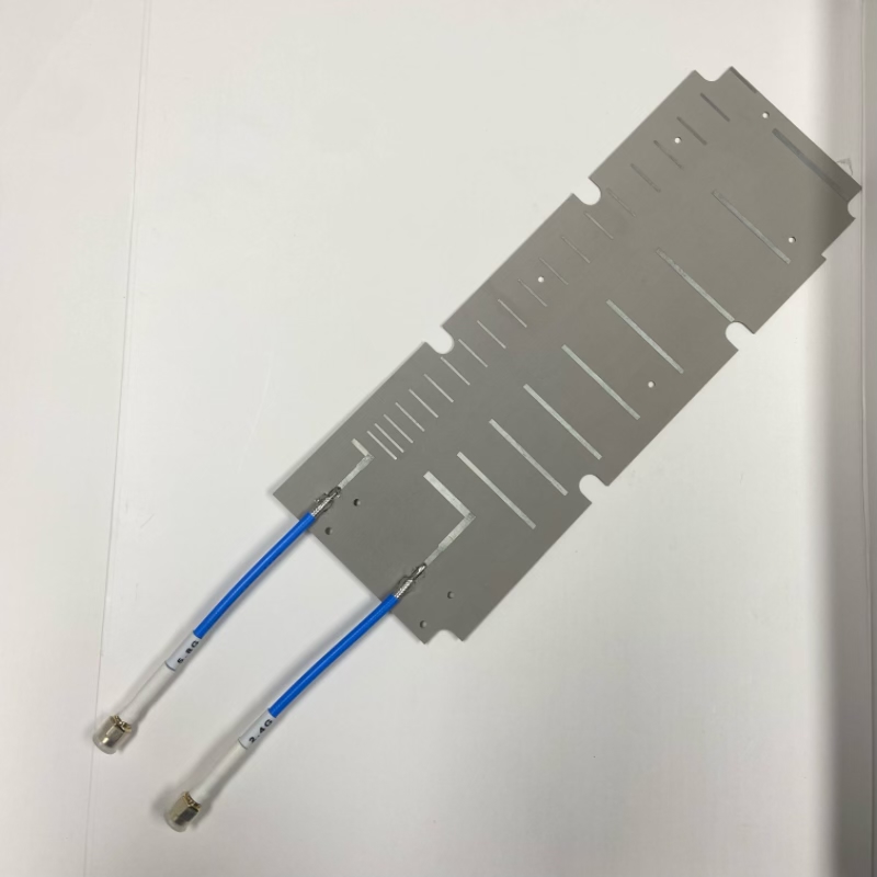 120mm Long SMA-J Counter Drone PCB Antenna With Lead Out RG141 Cable