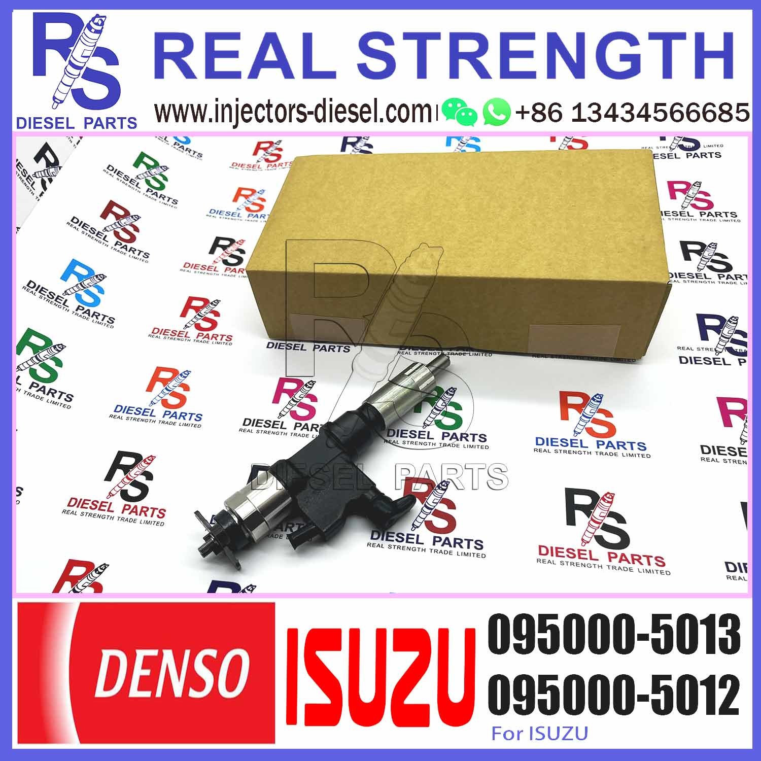 Common Rail Injector 095000-5011 095000-5012 095000-5013 for 4HK1 6HK1 Diesel Nozzle Assembly
