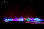 Stainless Steel 304 Vietnam Dancing Fountain Multi Color