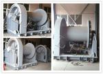 50 Ton Hydraulic Crane Winch Signle / Double Drum For Marine Cargo Ship Boat