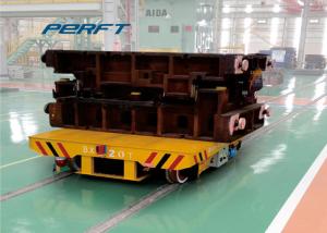 Wholesale 100 T Motorized Powered Trolley Cart For Rail Transportation , Industrail Standards from china suppliers
