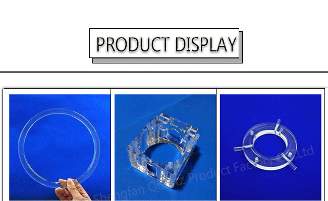 Small Size Quartz Urn , Fused Silica Substrates High Precision With Glass Cap