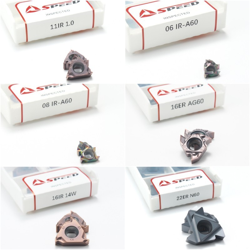 16ER 16ir Carbide Threading Inserts AG60 AG55 ISO Thread Cutting Tools