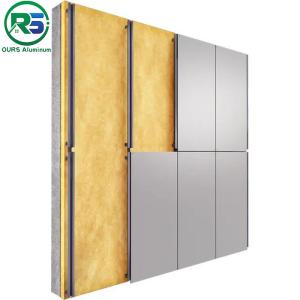 Wholesale Fireproof Corrugated Aluminum Wall Panels Custom Color Thickness 20mm​ from china suppliers