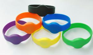 Wholesale Silicone RFID Ultralight Chip Wristband 85.5x54mm , RFID Bracelet For Events from china suppliers