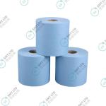 White Blue Decontamination Oil Absorbent Spot Wiping Paper 25*38 Industrial