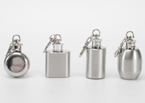 Wholesale Portable Small Novelty Hip Flask 1 Ounce White Wine Bottle With Key Chain from china suppliers