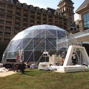 Wholesale Transparent 15m Geodeic Half Big Dome Tent Outdoor Trade Show Exhibition Events from china suppliers