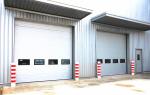 Industrial High Speed Sectional Garage Doors Safe 40mm Insulated Sandwich Panel
