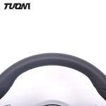 Black Full Leather Alcantara Sport Custom Porsche Steering Wheel 2022 350mm