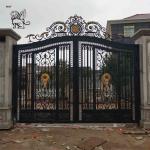 Main Wrought Iron Gate Designs Metal Iron Gates Luxury Double Door Metal