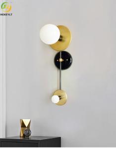 Wholesale Nordic Modern Minimalist Decorative Bathroom Vanity Mirror Lamp Living Room Background Wall Lamp from china suppliers