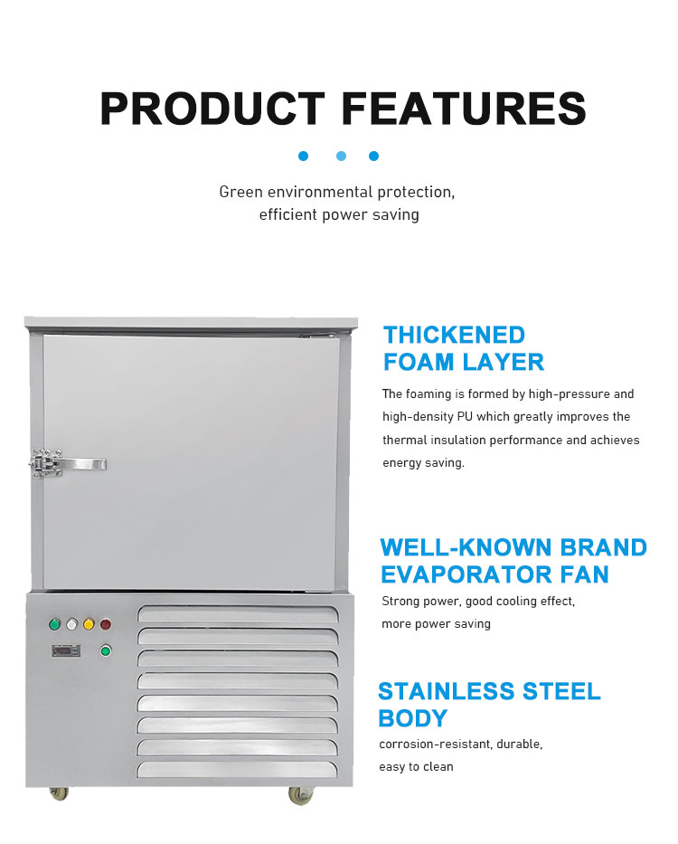 Customizable Commercial Horizontal Plate Freezer With Temperature Control