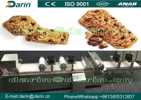 Healthy Nutritional Vegetarian / Sesame Cereal Bar Making Machine Continuous &