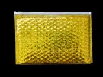 400x300mm Orange Resealable Zipper Bubble Bags Shock Resistance ISO9001