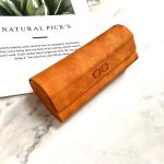 Fashionable Handmade PU Eyeglasses Case Packaging Box For adults sunglasses case