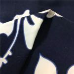 Printed 100 Polyester Microfiber Fabric For Clothing 75DX150D 115gsm 150cm