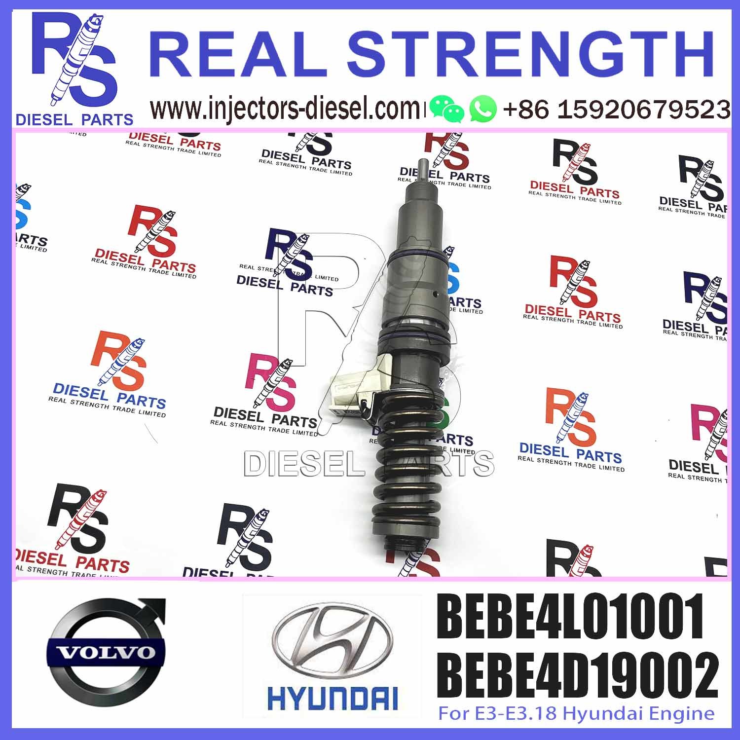 Diesel Fuel Injector BEBE4L01001 Common Rail Injector BEBE4L01001 BEBE4L01001