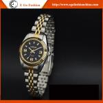 004C Dress Watches Woman Stainless Steel Watch Fashion Quartz Watches Man Couple
