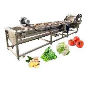 Wholesale 9.4kw 220v 380v Potato Vegetable Coriander Bubble Washer Machine 2000kg/H from china suppliers