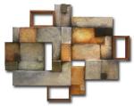 Bespoke Modern Abstract Hotel Metal Wall Art Sculptures Elevating Interior