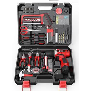 Wholesale Electric Hand Drill Hardware Tool Box Set 109 Pieces for Home or Professional Level from china suppliers