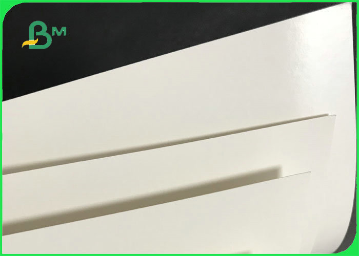 Oil - proof 350gsm + 15g PE Coated Laminated Paper For Food Packages Boxes 