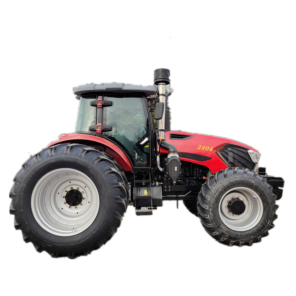 Online Support 80hp 4wd Gear Drive Tractor with Hydraulic Steering