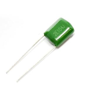 Wholesale 2E104J 100nF Polyester Capacitor Mylar Film CL11 250V 10mm from china suppliers