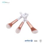 6pcs 2 Colors Synthetic 150mm Plastic Makeup Brushes