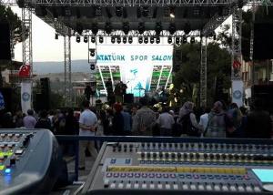 Wholesale Exterior Waterproof Stage LED Screen 500*500mm Cabinet Size Easy Installation from china suppliers