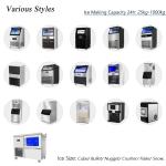 Business Commercial Restaurant 350kg Automatic Stainless Steel Block Ice Cube