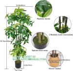 Artificial Trees Tall Faux Money Tree Big Fake Floor Plants Silk Trees Indoor